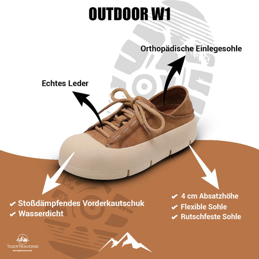 A sneaker that offers quality and comfort for women all day long / OUTDOOR W1