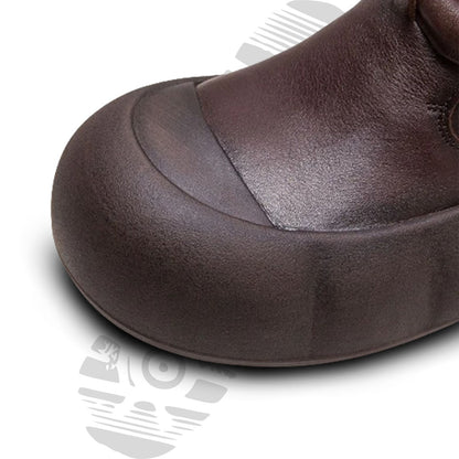 Elegance with every step Leather shoes with bow detail / OUTDOOR W6