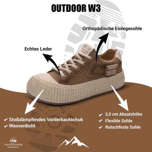 Stadtstil: Maximaler Komfort mit dicker Sohle / OUTDOOR W3